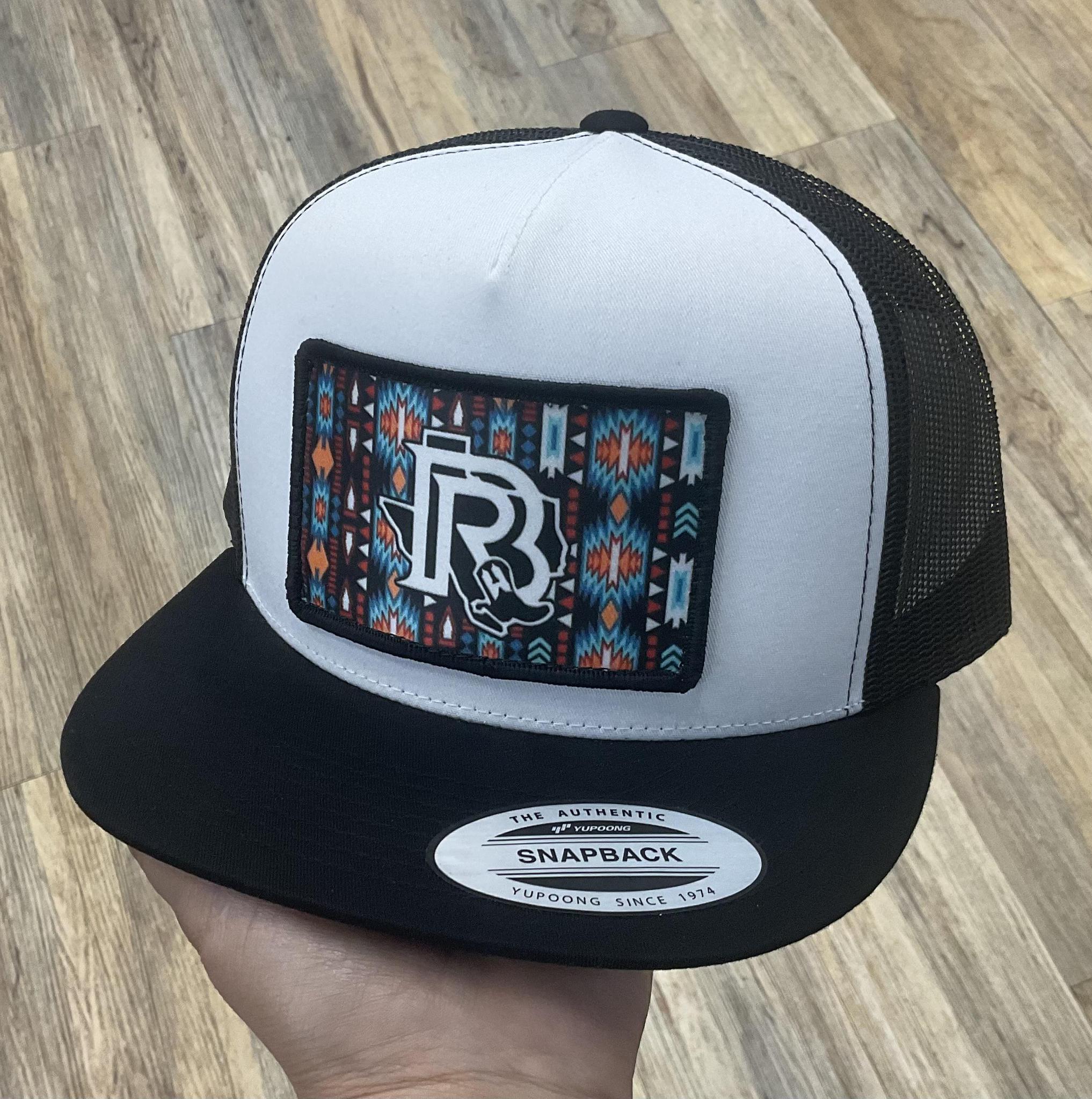 “ Gustavo “ | WESTERN AZTEC CAPS BY BR WHITE/BLACK