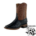 KIDS CAIMAN  PRINT | BLACK SQUARE TOE KIDS BOOTS