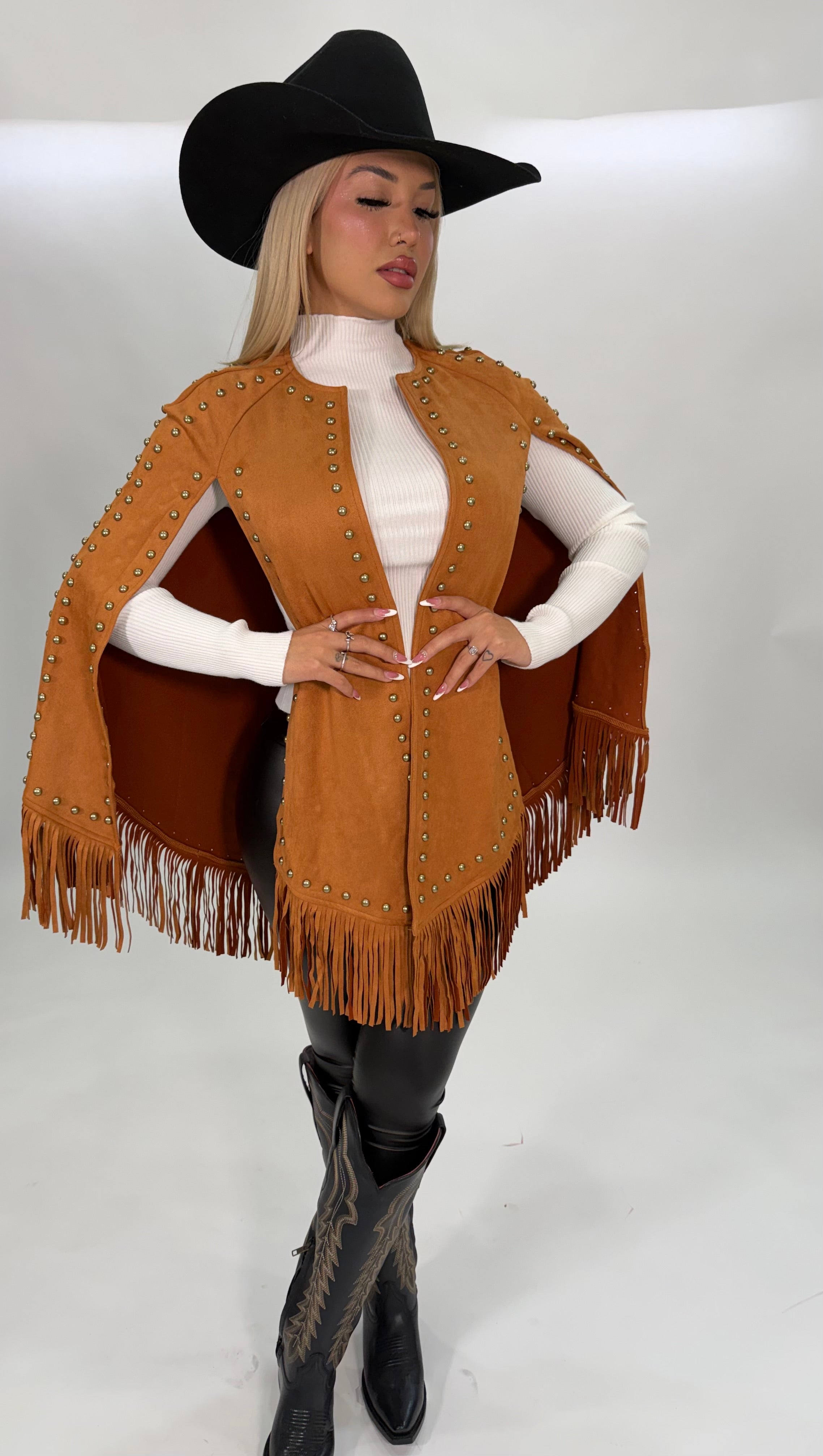 ‘’JANE’’ WESTERN PONCHO