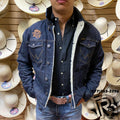 WRANGLER RETRO | MENS SHERPA LINED DENIM JACKET