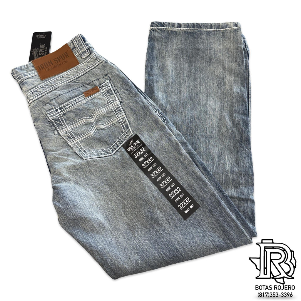 04 | BOOTCUT IRON SPUR BLUE RINGCAL WESTERN MEN JEAN