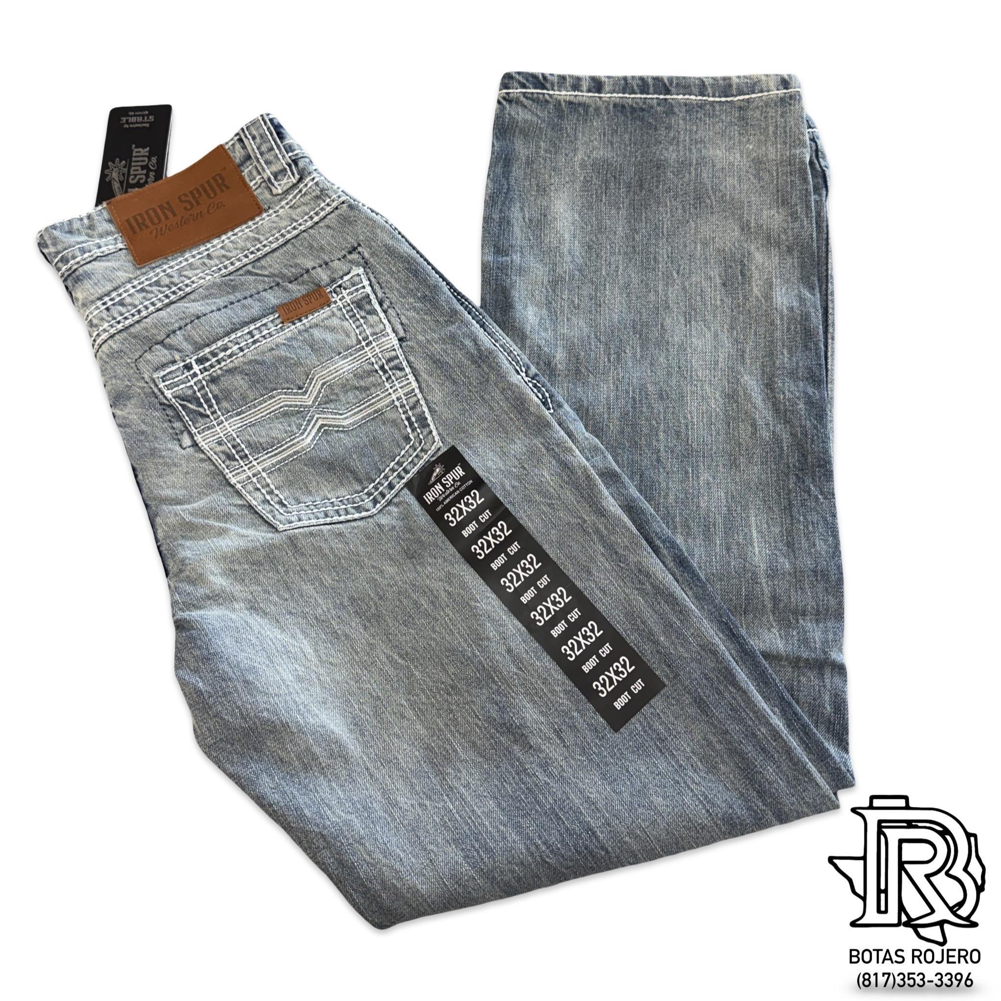 04 | BOOTCUT IRON SPUR BLUE RINGCAL WESTERN MEN JEAN