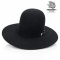 30x Black | Iron Spur Open Crown Western Hats
