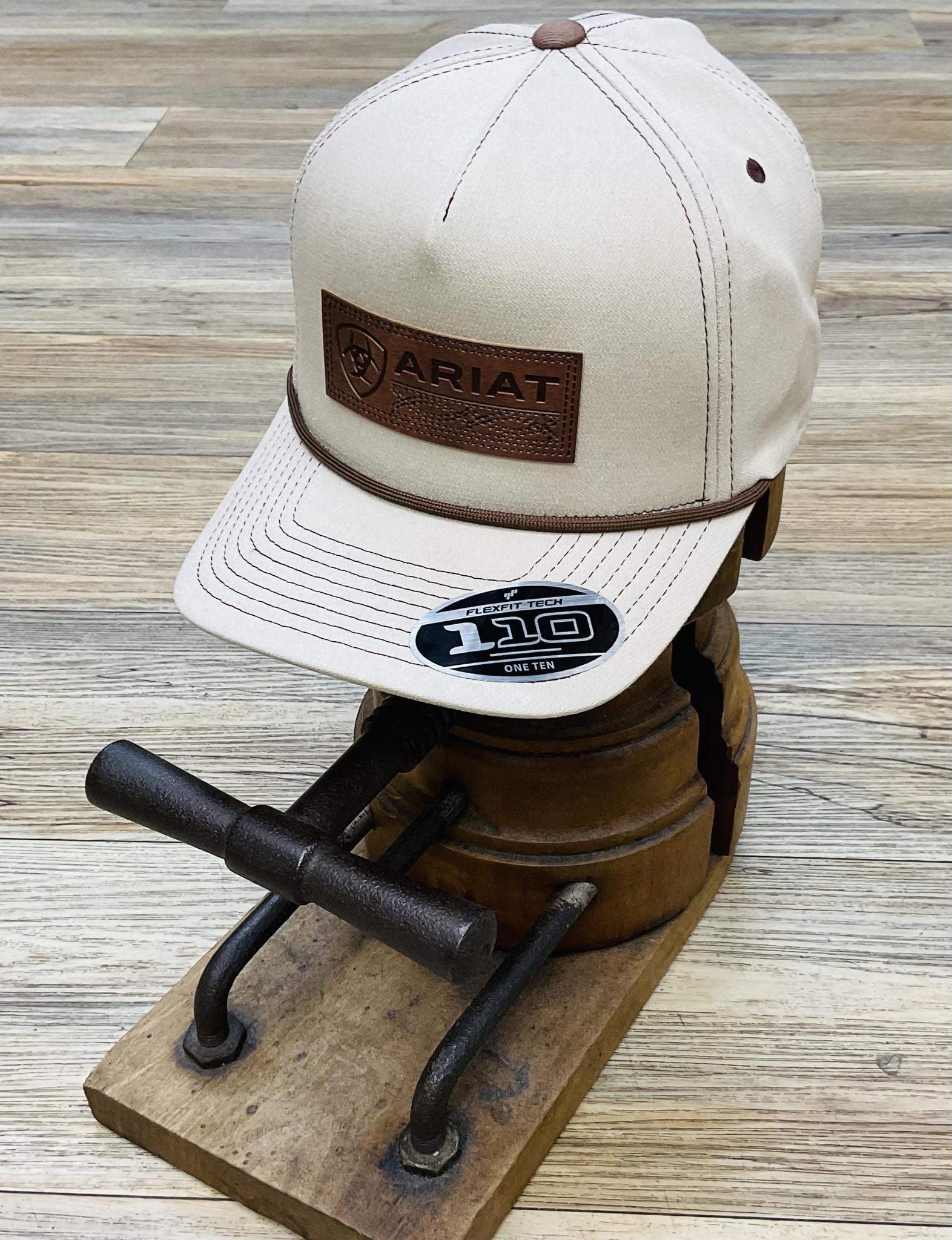 ARIAT LEATHER PATCH CAP | A300903146