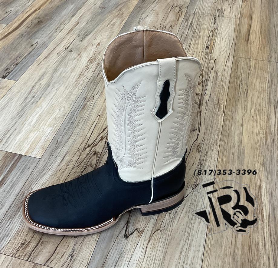 ‘’LALO’’ MENS BLACK WESTERN BOOTS MORELIA