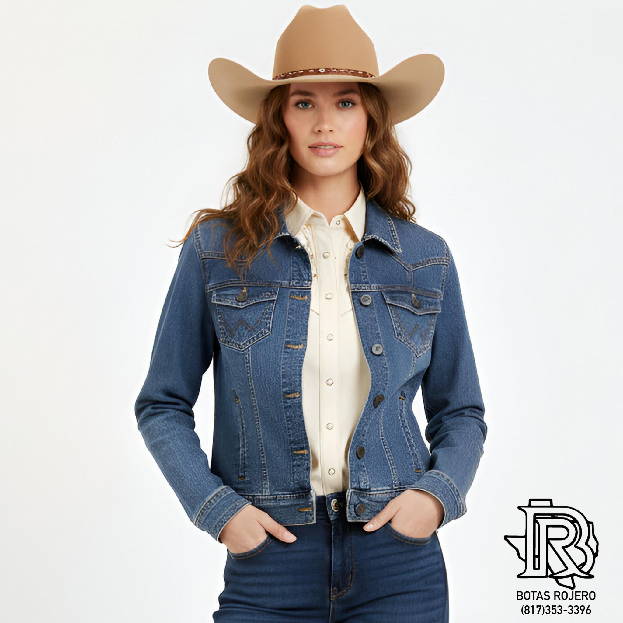 “ Camila “ | WOMEN WRANGLER  DENIM JACKET 10LWJ701D