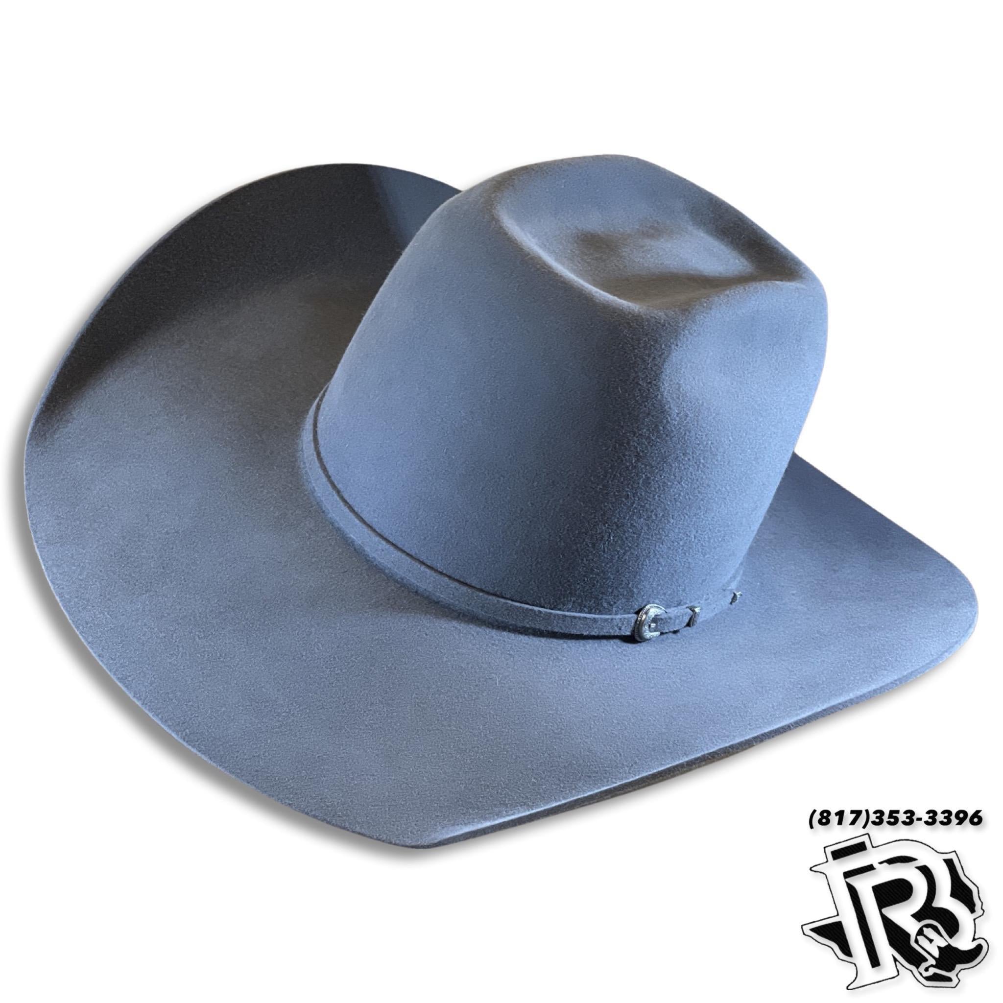 7X SLATE GREY | RODEO KING FELT COWBOY HAT