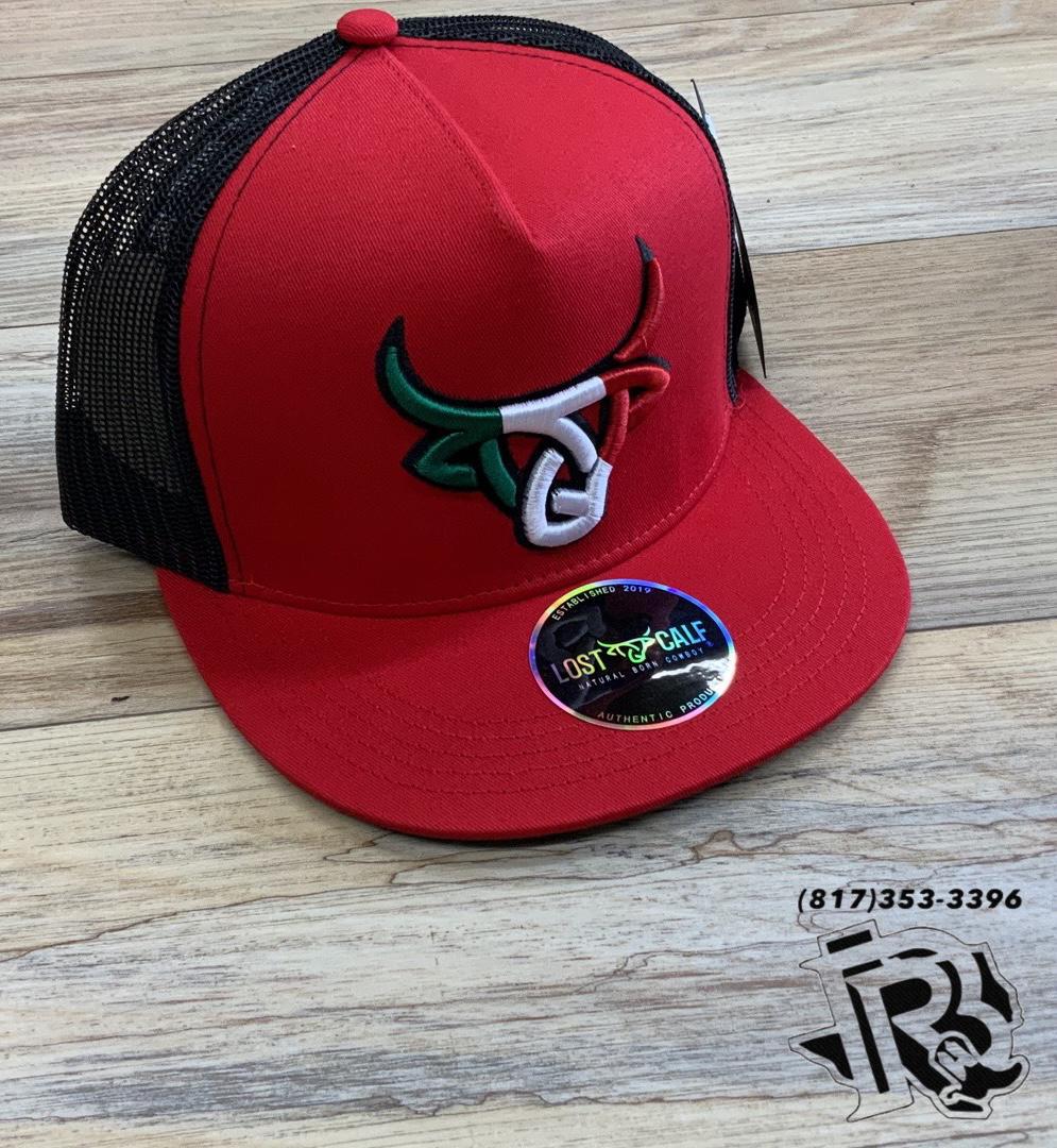 “ Rigo   “ | MEN CAP MEXICO RED  LOST CALF
