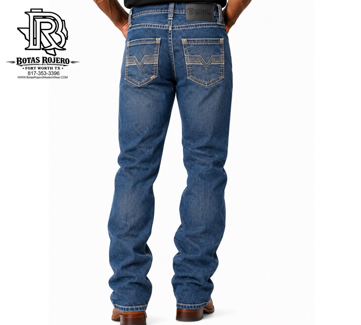 MEN’S ROCK ROLL JEANS BM1RD03663 BLUE LABEL