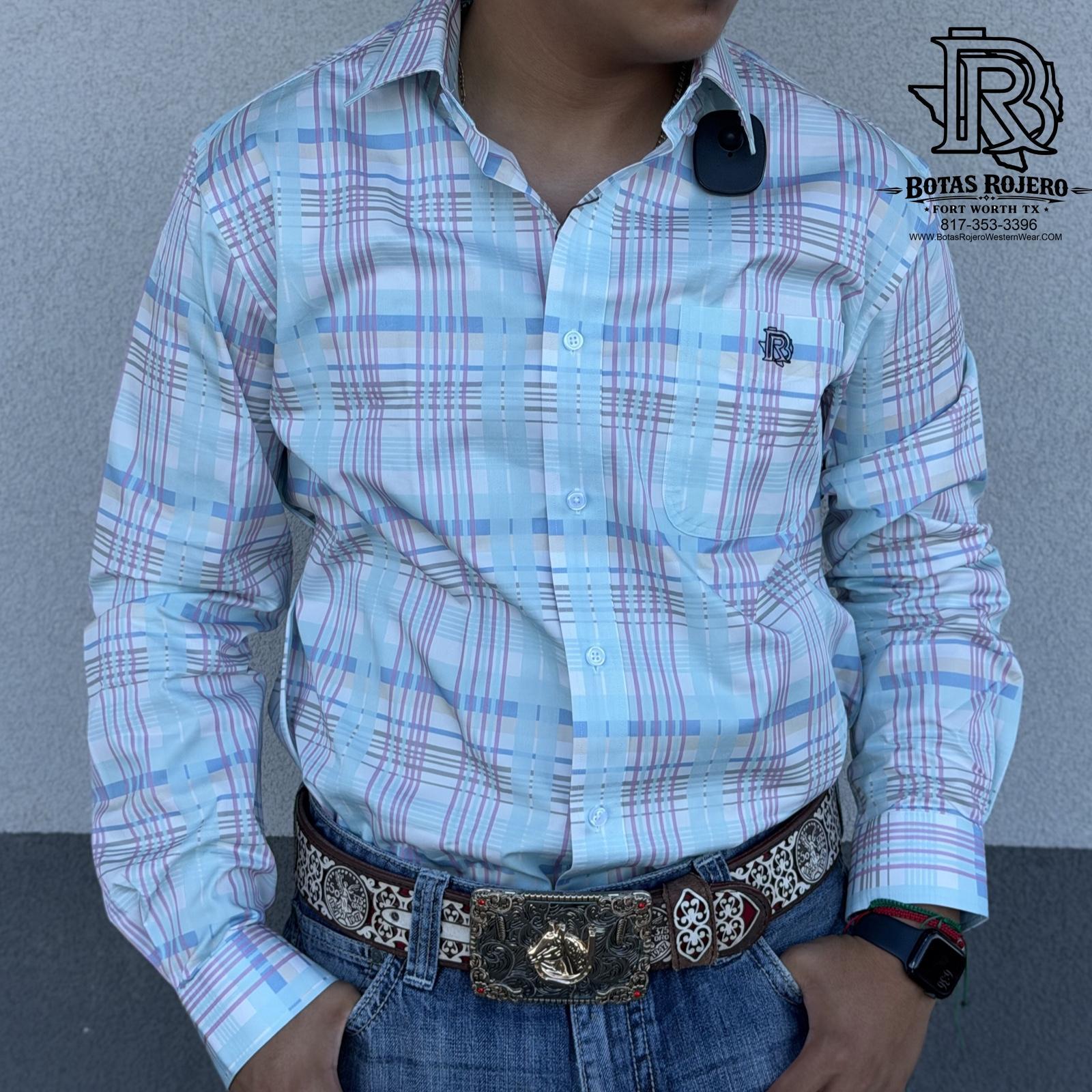 Rhett  | Iron Spur Men’s Western Long Sleeve  Shirt