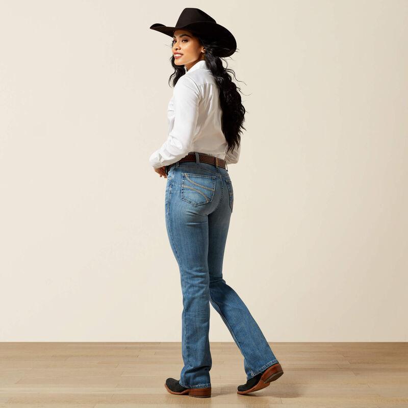 Ariat women’s High Rise Rowyn Boot Cut Jean|10061735