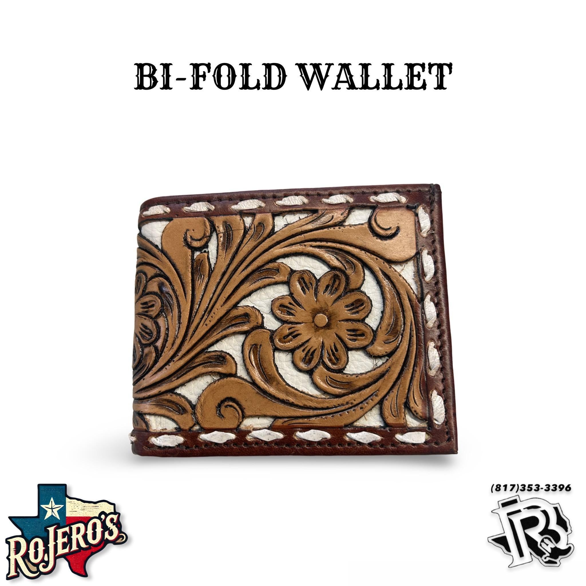 “ GARRETT “ | IRON SPUR WESTERN CO.  BI-FOLD WESTERN WALLET HANDMADE