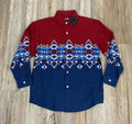PANHANDLE BOYS LONG SLEEVE RED SHIRT |C0S2000
