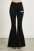 Black Stone Bell Bottoms