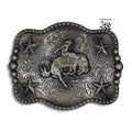 “ Bucking Bulls “ | MEN WESTERN BELT BUCKLE SQUARE