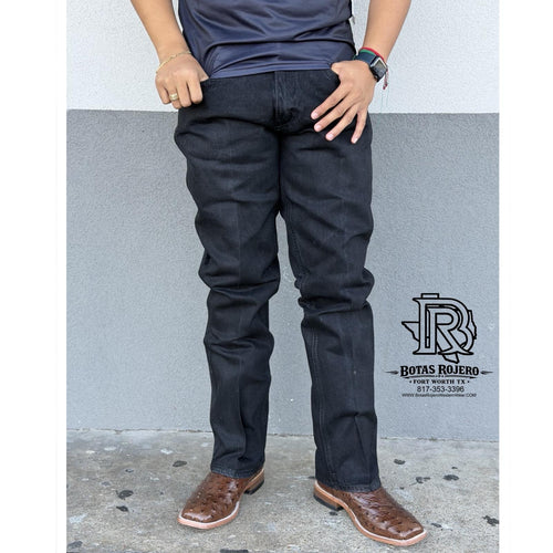 02 | STRAIGHT | BLACK | IRON SPUR | MEN WESTERN JEANS