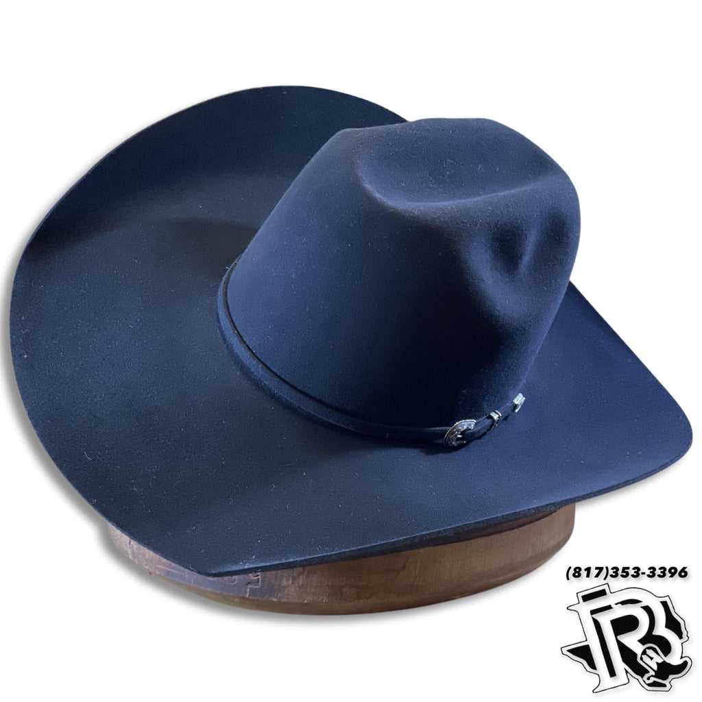 6X BLACK | AMERICAN HAT FELT COWBOY HAT