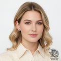 SILVER HORSESHOE EARRINGS