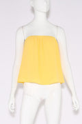 SUNNY YELLOW Strapless Top