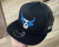 “ AUSTIN “ | MEN’S  CAP BLACK LOST CALF
