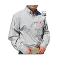 “ Ryker “ | Men Shirt Grey Shirt Long Sleeve Red Logo MTW1105399