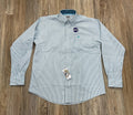 ‘’LIAM’’ CINCH MENS WHITE LONG SLEEVE SHIRT |MTW1105899