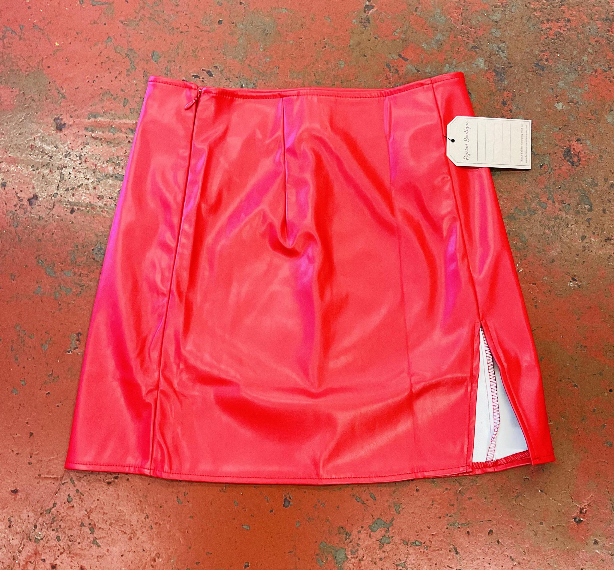 Alo Skirt Red