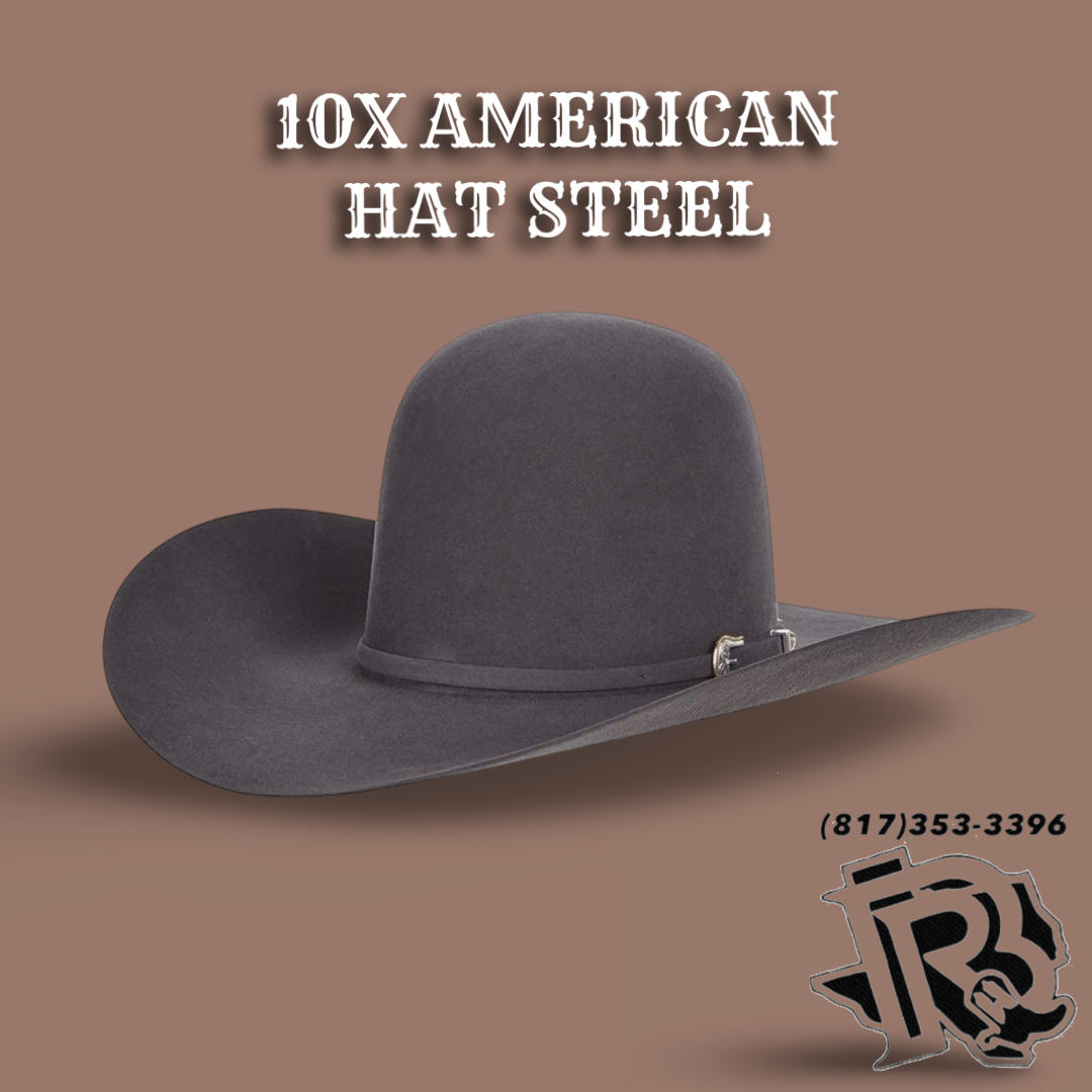 10X STEEL | AMERICAN HAT COWBOY FELT HAT