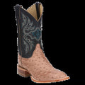Justin Men's Moseley Cognac Vintage Full Quill Ostrich Boots| JE5172