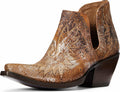 ARIAT Womens brushed metallic Dixon ankle boots 10034040