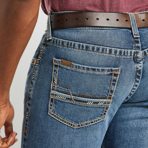 ARIAT JEAN STRAIGHT LEG | M5 Slim Stretch Stackable LIGHT WASH JEANS (10021879) M5