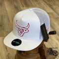“ Caleb “ | MEN CAP BULL HEAD RED WHITE LOST CALF