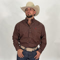 MENS CINCH LONG SLEEVE BUTTON UP (MTW1105837)