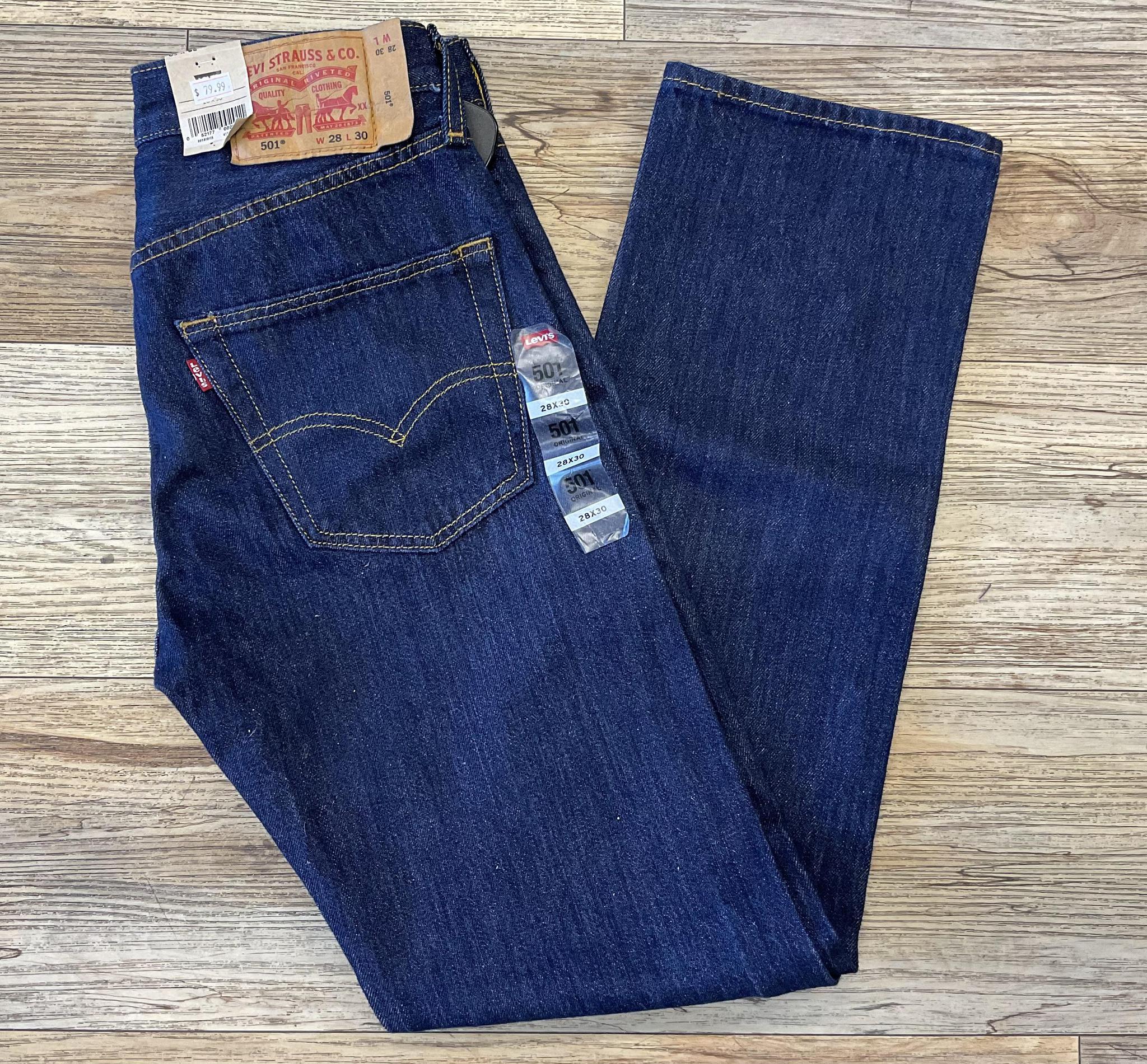 501® ORIGINAL FIT MEN'S JEANS DARK WASH | 005010115