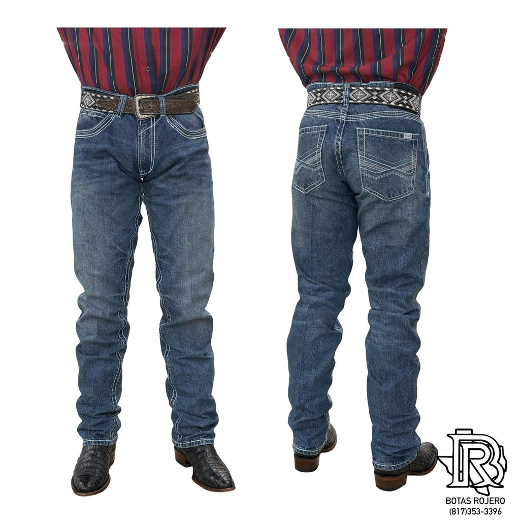 02 | BOOTCUT | IRON SPUR | MED BLUE | MEN WESTERN JEANS