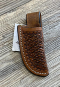 ‘’RAÚL ’’ TOOLED KNIFE SHEATH