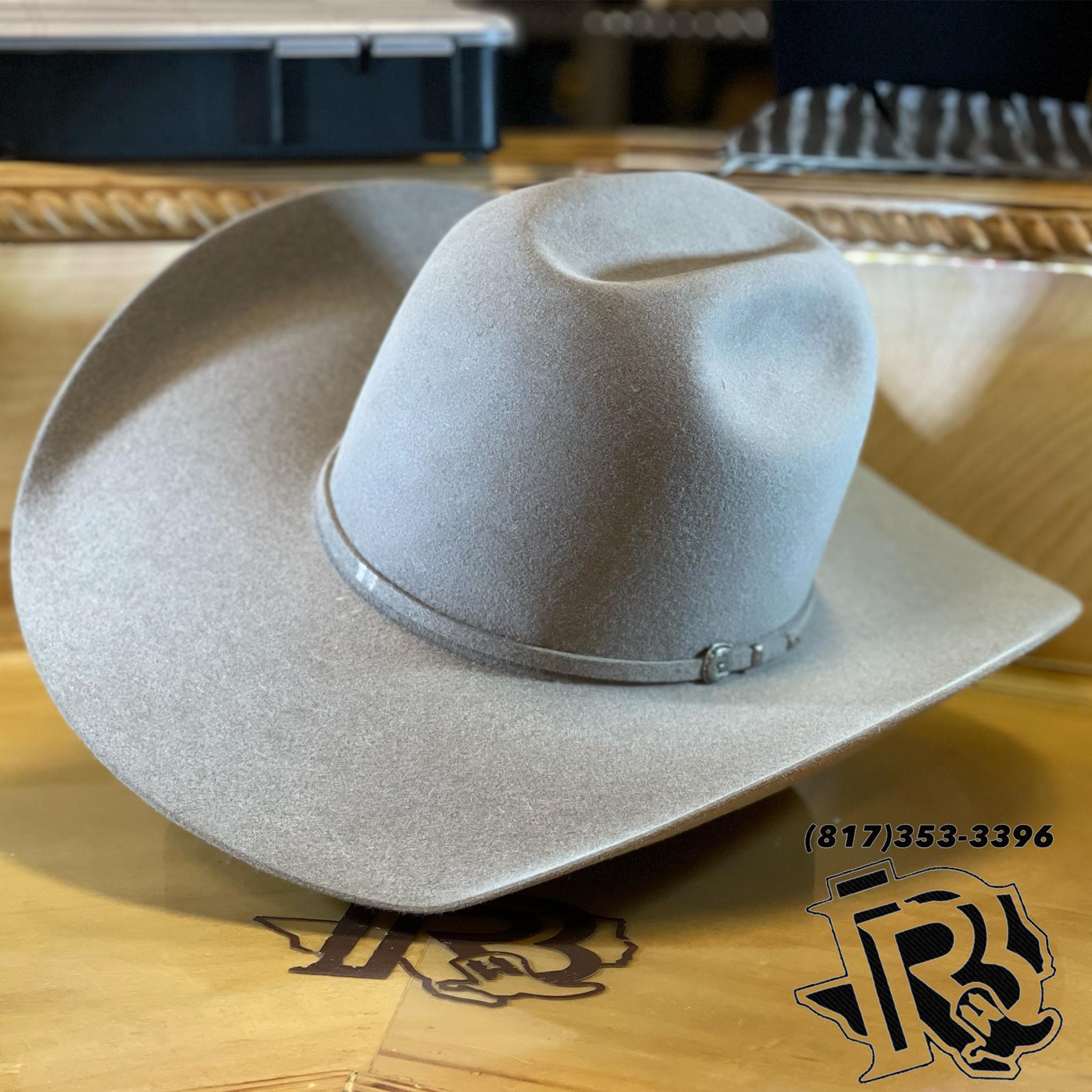 7X (natural) ASH | RODEO KING FELT COWBOY HAT