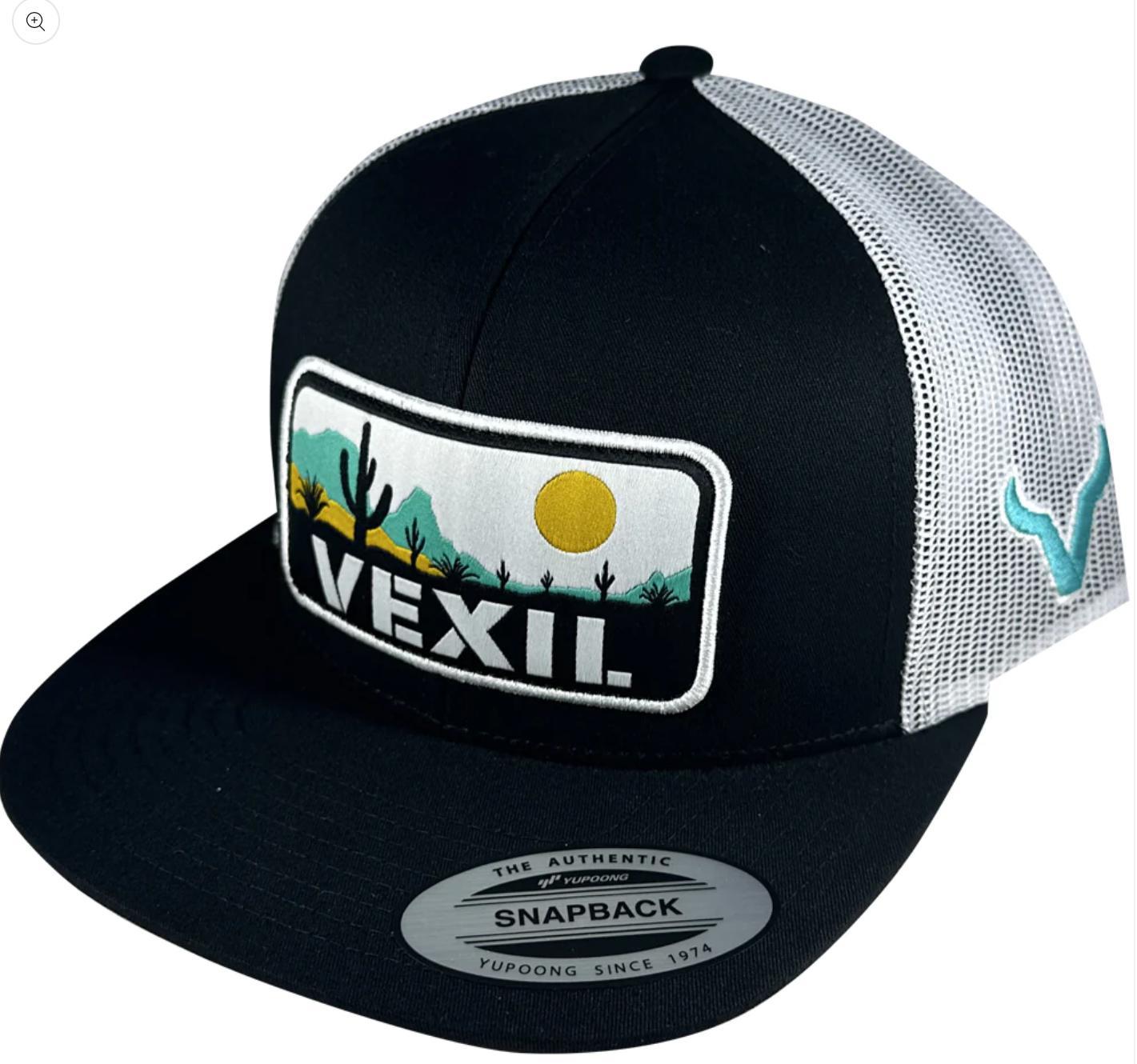 ‘’ALEXANDER’’ MENS VEXIL DESERT HEAT BLACK/WHITE CAP