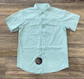 Boys Ariat Venttek outbound Aqua short sleeve shirt | 10055419