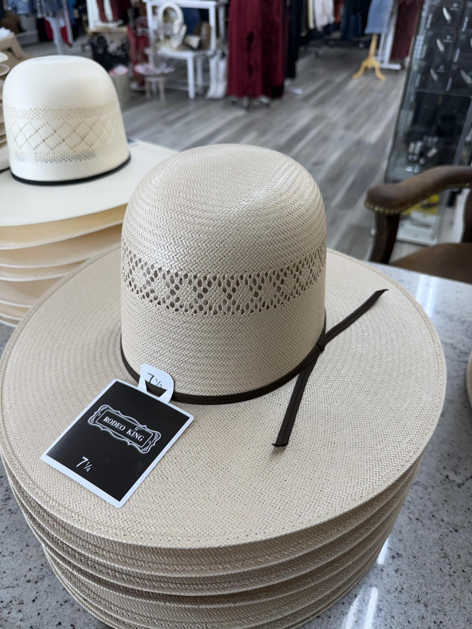 “Drifter Tan ” |Rodeo King straw cowboy hat