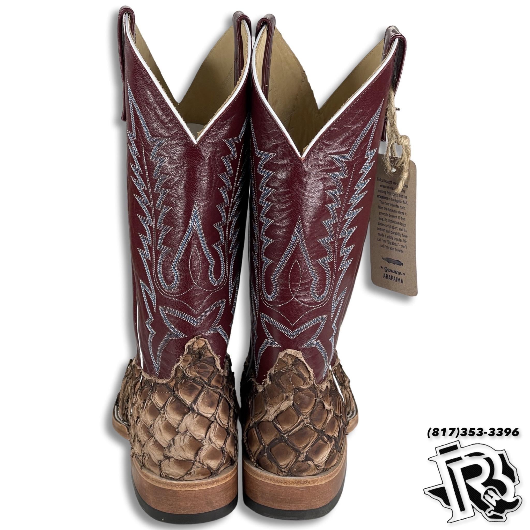 ANDERSON BEAN | CIGAR FIS-H MEN WESTERN SQUARE TOE BOOTS STYLE: 2022