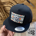 “ Rigo “ | WESTERN CAP BY BR AZTEC BLACK BLACK