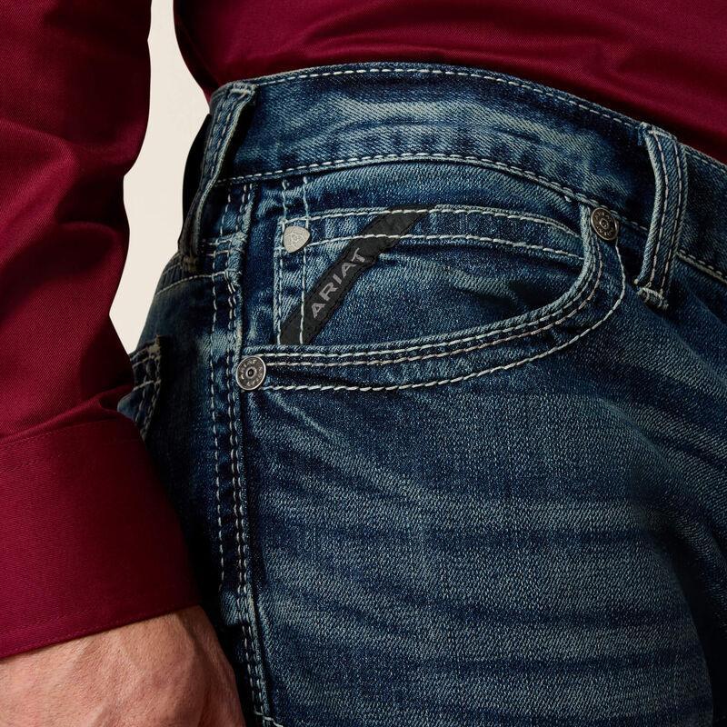 MENS ARIAT M7 SLIM STRIGHT LEG SILVERTON JEANS | 10027748 M7
