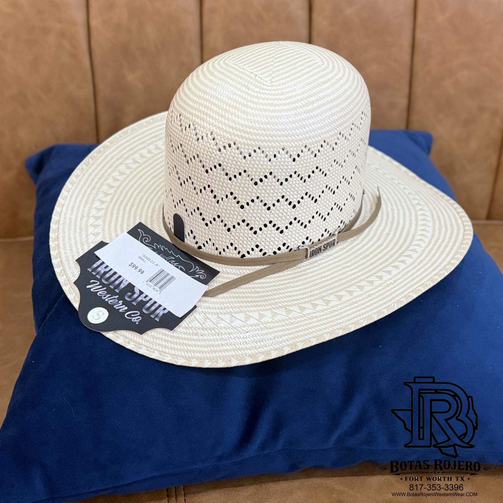 “ DUNES 2.0 JR “ | IRON SPUR ™️ KIDS OPEN CROWN STRAW HAT #9