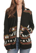 Wrangler Retro Women's Black Aztec Print | 112335804