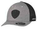Ariat Men's Rubber Shield Mesh Back Snapback Patch Cap Hats | A300054007