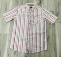 ARIAT MEN’S PRO NEIL KEY LARGO BLUE STRIPE SHORT SLEEVE | 10073597