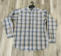 ARIAT MEN’S PRO SERIES TEAM PIERE KAHKI/WHITE LONG SLEEVE SHIRT | 10071719