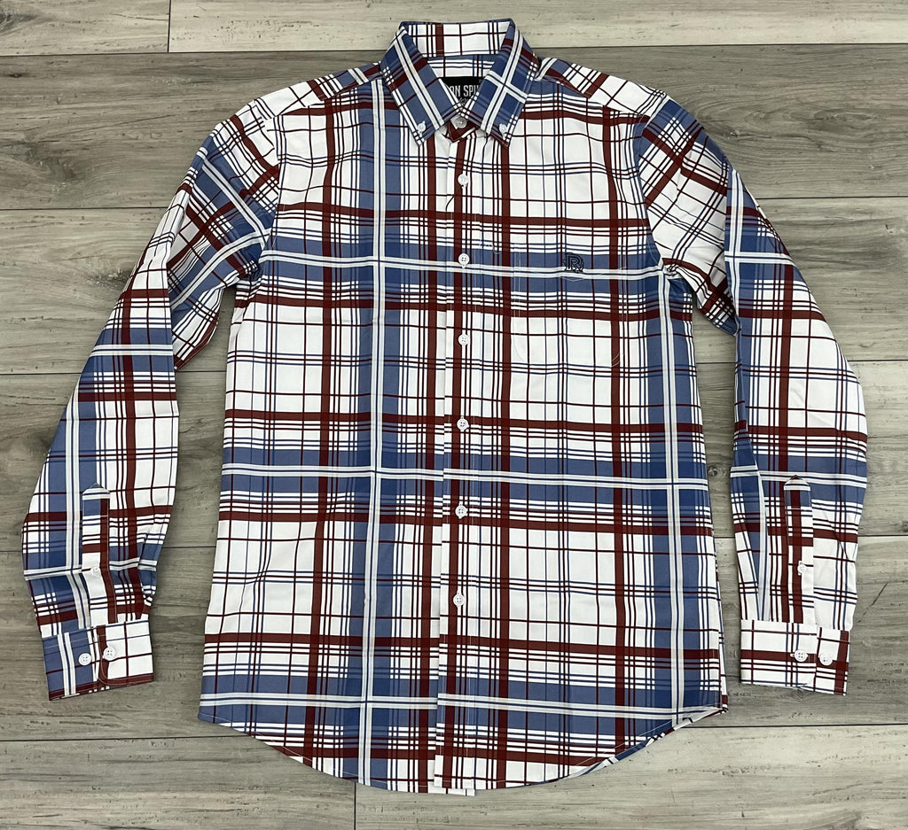 Cody   | Iron Spur Men’s Western Long Sleeve  Shirt