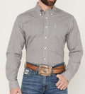CINCH MENS WHITE MODERN LONG SLEEVE SHIRT | MTW1347129